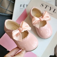 Djevojke cipele kožne princeze knot tenisice toddlera ružičaste mjesece
