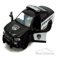 Dodge Charger Policijski automobil, crno bijeli - Motorma - Model Diecast Model Model Toy Car