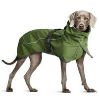Dvoslojni zimski jakne za pse, kaputi za pse za velike pse zima, snježni i vjetrootporni džemper za