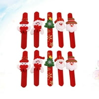 Kids Božićna narukvica Santa Snowman Dizajn narukvica potapšaj ručni pojas ELK slap narukvica za zabavu