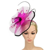 Labakihah Trake za žene Žene Djevojka Fascinatori Klip za kosu Hatpin Hat Feather Wedding Tea Party
