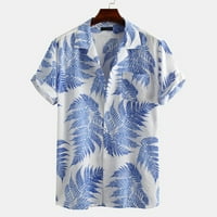 Muška havajska košulja spušta niz kratkih rukava tropske casual na plaži