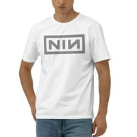 Muška devet noktiju NIN Logo Službena majica Ležerni sportovi na otvorenom Top mali bijeli