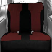 Caltend Stražnji oblozi za sjedala za 2003 - Cadillac Escalade - CD333-15CC Burgandy umetak sa crnom