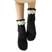 Čarape za žene Djevojke Coral Angel Socks uzorak Novost Slatka koraljne čarape 1-pakovanje