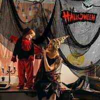 Noć vještica jeziva krpa crna 80 × - Čišćenje ukrasa za Noć vještica - jezivo sablasno ukrašavanje Halloween