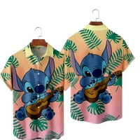 Disney Filmovi Lilo & Bowtch Majica kratki rukav, Disney Stitch Ljetna košulja, majica u obliku majica