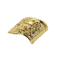 Ženska modna nakita Zlatna manžetna narukvica lava glava čekica