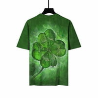 Scyoekwg Ženska majica kratkih rukava St. Patrick's Dnevna košulja Crewneck Tops casual labav fit majice