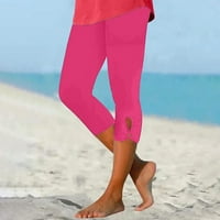 Kayannuo casual pantalone za žene čišćenje Ženske hlače Jesen Ženski ljetni visoki struk Solid Color