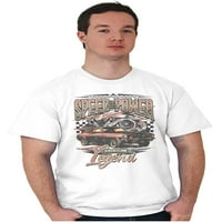 Brzina snaga američke legende Racecar Muška grafička majica Tees Brisco Brends X
