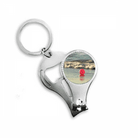 Ocean pješčana plaža Sling lica slika Nail NIPPER ključeva za ključeve za boce za ruke Clipper