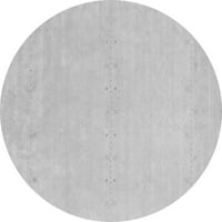 Ahgly Company u zatvorenom okruglom kruto sivim modernim prostirkama područja, 8 'krug