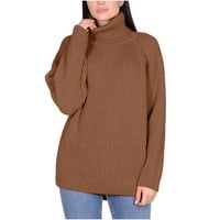 GUZOM džemper za žene na prodaju - džemperi za žene Trendy Lase Casual Tops Solid pulover vrhovi novih