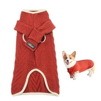 Keusn kućna ljubičasta odjeća pleteža džemper za pse meka zgušnjavanje toplog psih psa Psi za pse za
