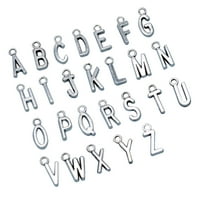 Classic Početni privjesci sa privjescima Personalizirani šarm Ogrlica Privjesak A-Z Alphabet Name Za