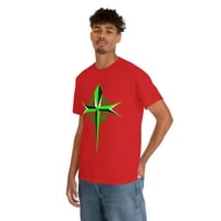 Zelena križa majica