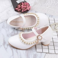 Aaimomet Sandale za žene Drćene ljetne ženske cipele modne debele pete Sandale perle Sweet Studentske