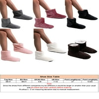 Crocowalk ženske nejasne meke tople ruke obložene čizme papuče papuče cipele veličine 7-10