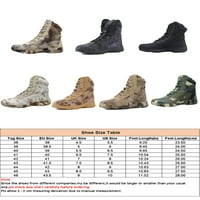 Ymiytan Muške vojske čizme Pustinjske borbene čizme čipke za planinarske cipele Radni cipele na otvorenom