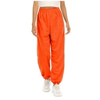 Ženske pantalone sa sobnim bojama hlače hlače jogging tweatpants jogger hlače redovne modne gamaše