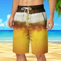 Pev ispisani kupaći kostimi 3D tiskani surfanje kratke hlače muške plaže Ležerne prilike za muškarce