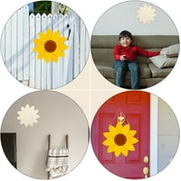 Frcolor drveni DIY Blank Privjesak Creative Dobrodošli Viseći dekor za dom Khaki