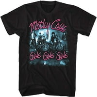 Motley Crue američki teški metalni rock bend Djevojke djevojke djevojke za odrasle majica
