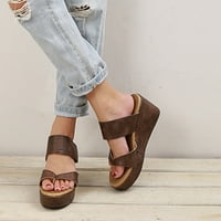 Žene Sandal Clearance habaju lijene ljetne modne osobe cipele za ležerne papuče debelo