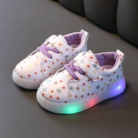 Cipele za dijete LED dječje djevojke tenisice Sportsko svjetlo Bling Baby Svjetlo Dječje cipele za bebe