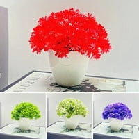 Realyc plastični cvijet bonsai ukras za uređenje uređenja odličnog simulacije Bonate Cvijeće Bonsai