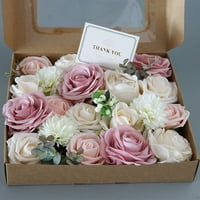 Umjetno vjenčano ruže cvijeće Combo Bo set za DIY Bukets stolni prostor