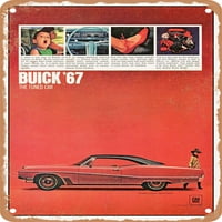 Metalni znak - Buick Wildcat Sport Coupe Vintage ad - Vintage Rusty Look