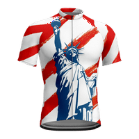 Muški biciklistički dres SAD-a Udobne biciklističke majice