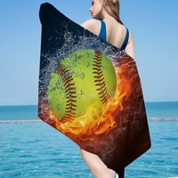 Ručnik za plažu od mikrovlakana super lagana šarena ručnik za kupanje otporna na plažu sa višenamjenskim