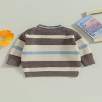 Džemper za bebe, dugih rukava kraljevska kolica zima zima topli pleteni pulover džemper za dojenčad