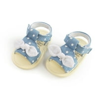 Toyella Bowknot Baby sandale za bebe cipele meke jedine cipele za malinu ružičaste