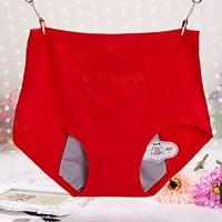 Ženski džep donjeg rublja za menstruaciju topla beba visoka struka Anti bočne curenja velike tetke sanitarne