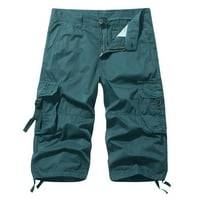 CLLIOS muške kratke hlače velike i visoke multi džepove Hratke za borbene kratke hlače Casual Travel