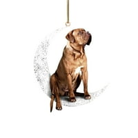 Clearsance božićni štenad ukrasi, štene božićno drvce viseći ukrase za kućni dekor