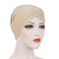 Žene ljetne čvrste kašike modnih kape za žene bež
