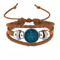 Plava checalna molekularna struktura Ilustracija narukvica narukvica nakit nakit nakit ornament