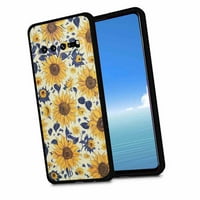 Floral-23-telefon za Samsung Galaxy S za žene Muškarci Pokloni, Mekani silikonski stil Poklopni otporan