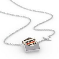 Ogrlica za zaključavanje svjetski najtopliji tajcher u srebrnom kovertu Neonblond