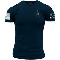 Grunt Style USSF - osnovni logo majica - XL - mornarica