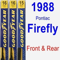Pontiac Firefly Wiper Set set set - premium