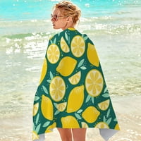 SkPabo ručnik za plažu od mikrovlakana Super lagana šarena ručnik za kupanje otporna na plažu višenamjenski