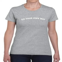 Vaša majica u obliku slova Žene -Goatdeals dizajnira, ženska velika