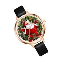 Božićni santa Claus Gledaj elegantan kvarcni ručni sat prekrasan sportski sat Nakit za ženu Djevojka