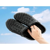 RotoSW muške casual cipele zatvorene sandale za nožne prste izdužene ravne sandalne udobne klizanje